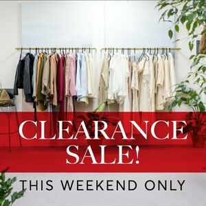 Clearance Sale!  Make a reasonable offer.